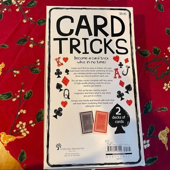 Card tricks set with book and 2 decks of cards! 🪄 🃏 for party tricks & fun 🔮 - Picture 2 of 6